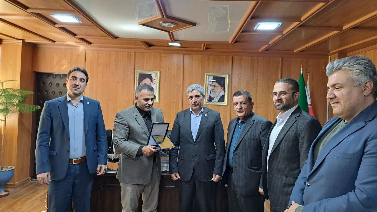 مراسم تودیع و معارفه رییس بانک سپه شهرستان برگزار شد