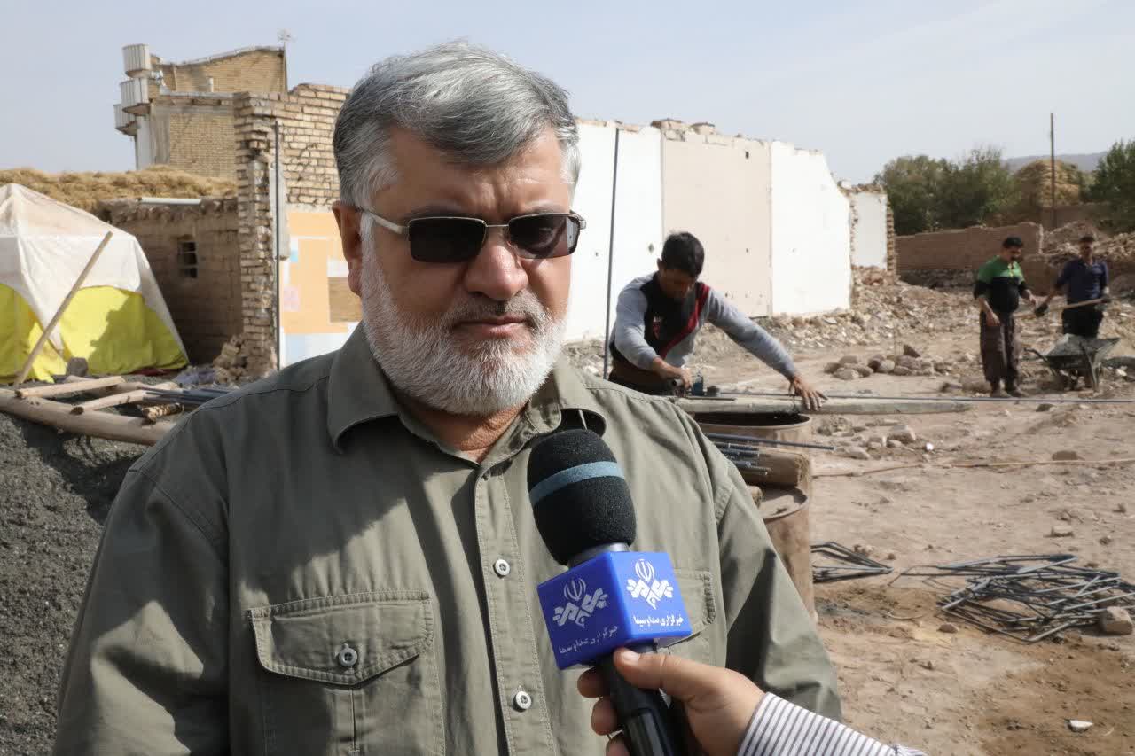 آواربرداری 550 واحد مسکونی و دامی در مناطق زلزله خوی به پایان رسید