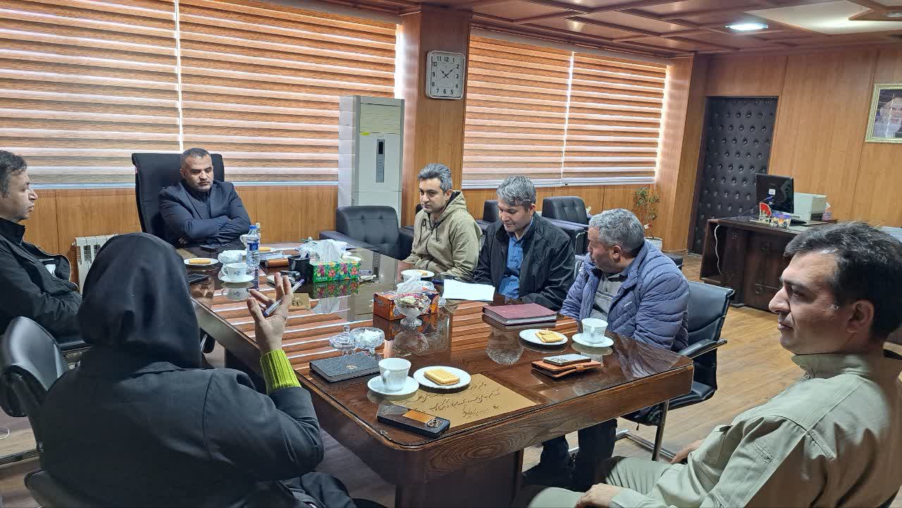 جلسه پیگیری مشکلات عمرانی مسکن ملی برگزار گردید