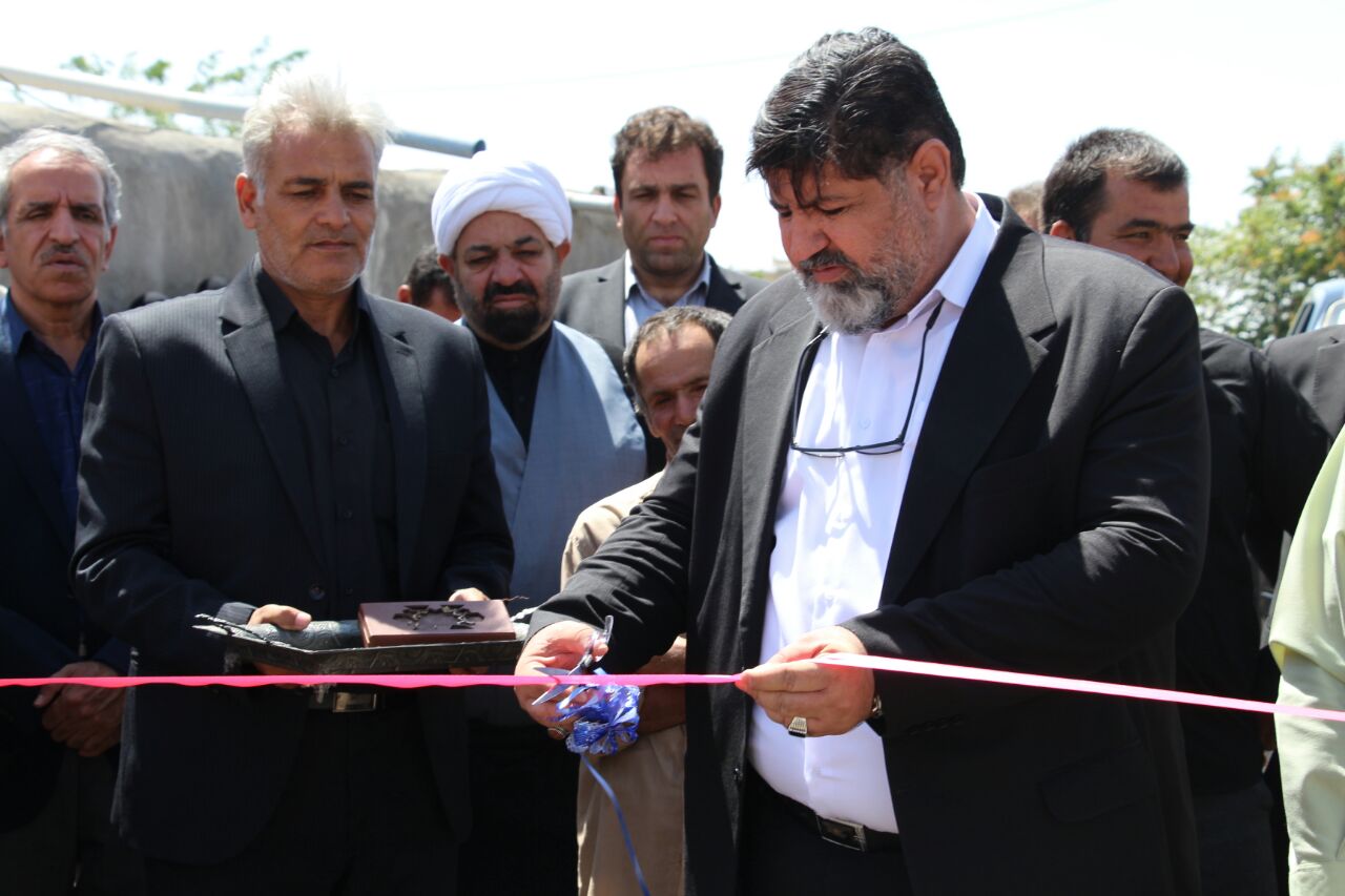 آیین های افتتاح طرح های توسعه ای تکاب به مناسبت هفته دولت