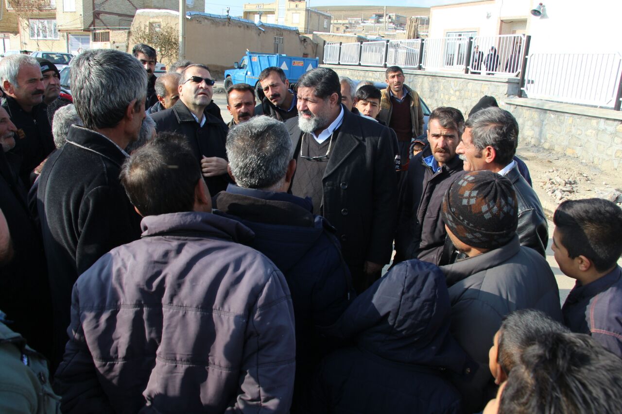 حضور بی واسطه فرماندار تکاب در جمع اهالی روستای چپدره