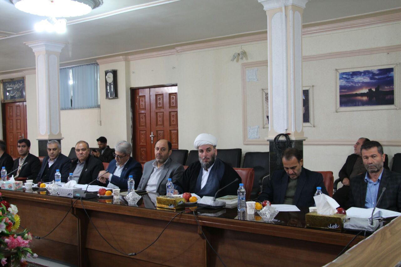 جلسه شورای هماهنگی بخش کشاورزی آذربایجان غربی در تکاب برگزارشد + تصاویر