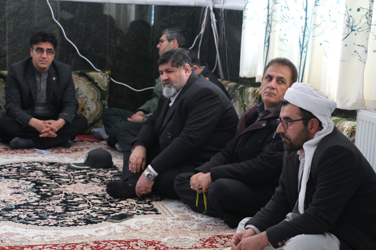 حضور بی واسطه فرماندار تکاب در جمع اهالی روستای چپدره