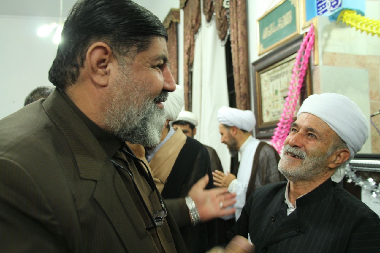 حضور فرماندار تکاب در جشن میلاد نبی مکرم اسلام(ص)