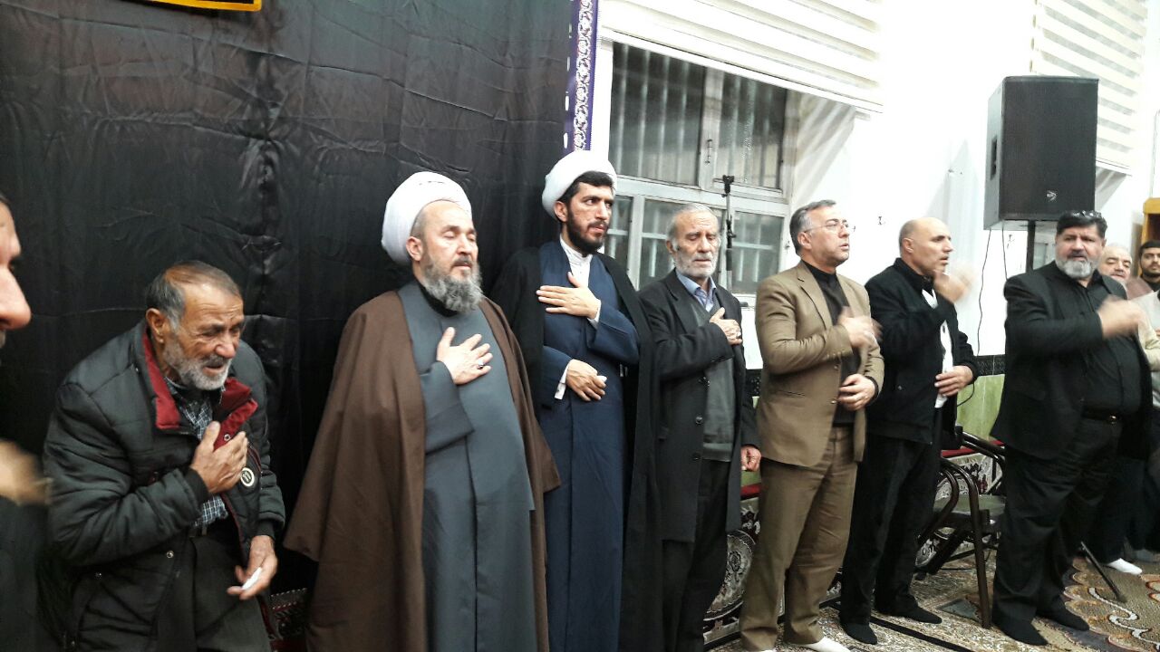 مراسم عزاداری شهادت حضرت فاطمه زهرا(س) در تکاب