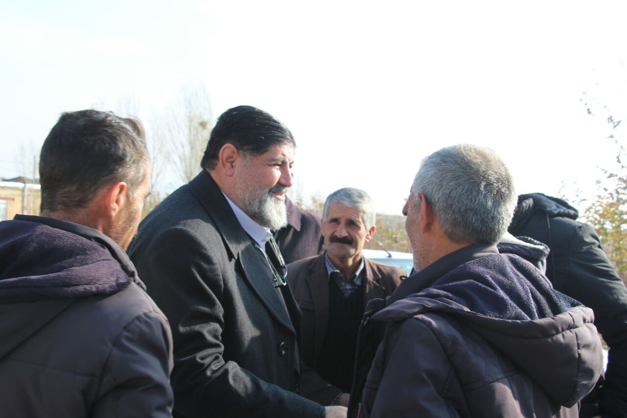 حضور بی واسطه فرماندار تکاب در جمع اهالی روستای چپدره