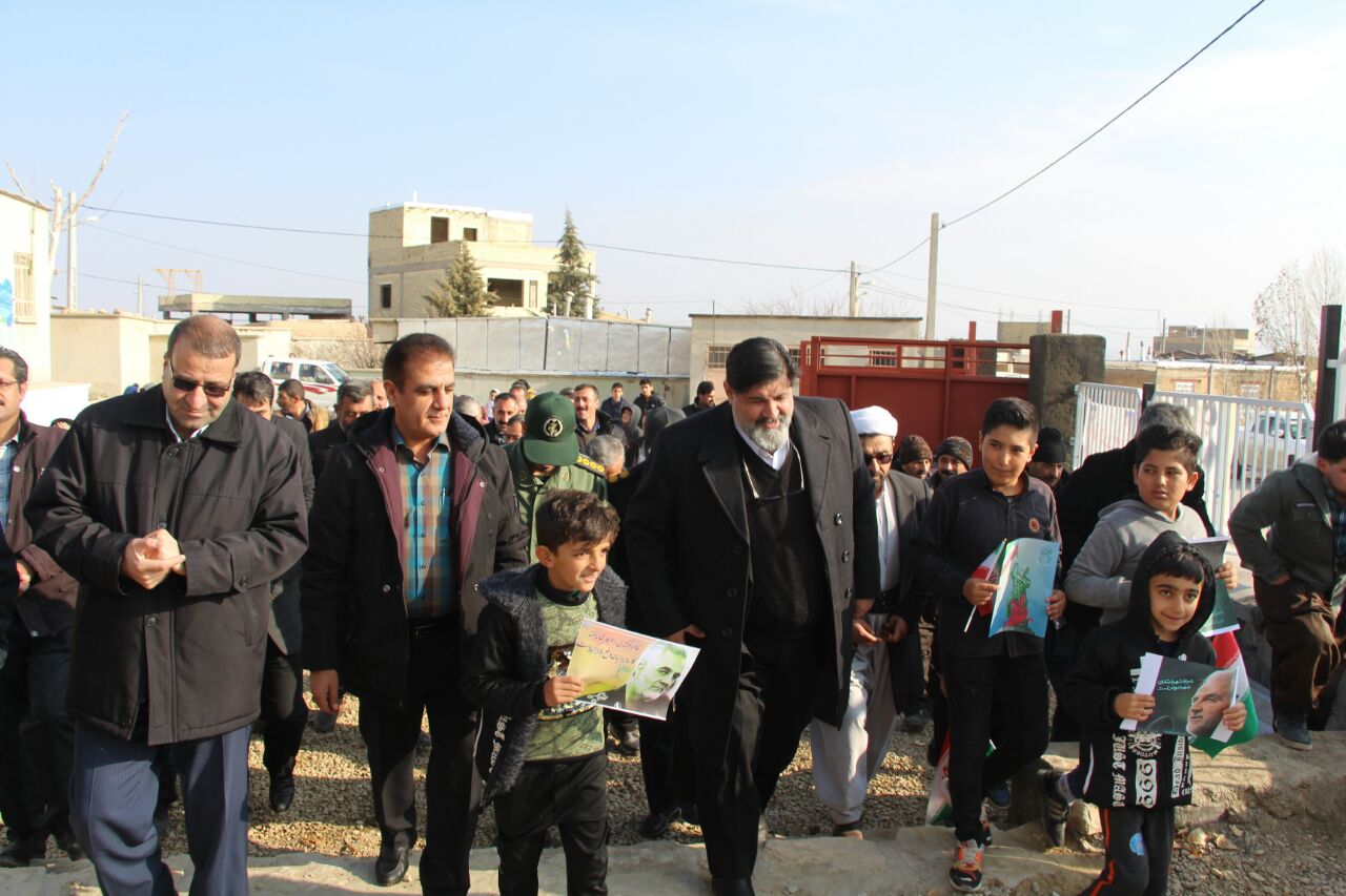 حضور بی واسطه فرماندار تکاب در جمع اهالی روستای چپدره