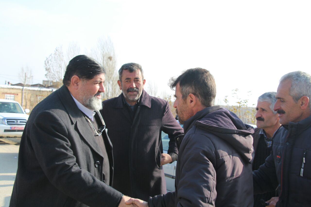 حضور بی واسطه فرماندار تکاب در جمع اهالی روستای چپدره