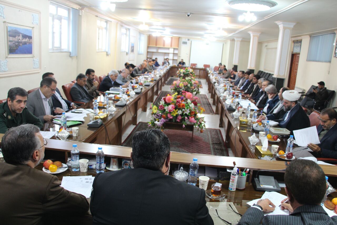 جلسه شورای هماهنگی بخش کشاورزی آذربایجان غربی در تکاب برگزارشد + تصاویر