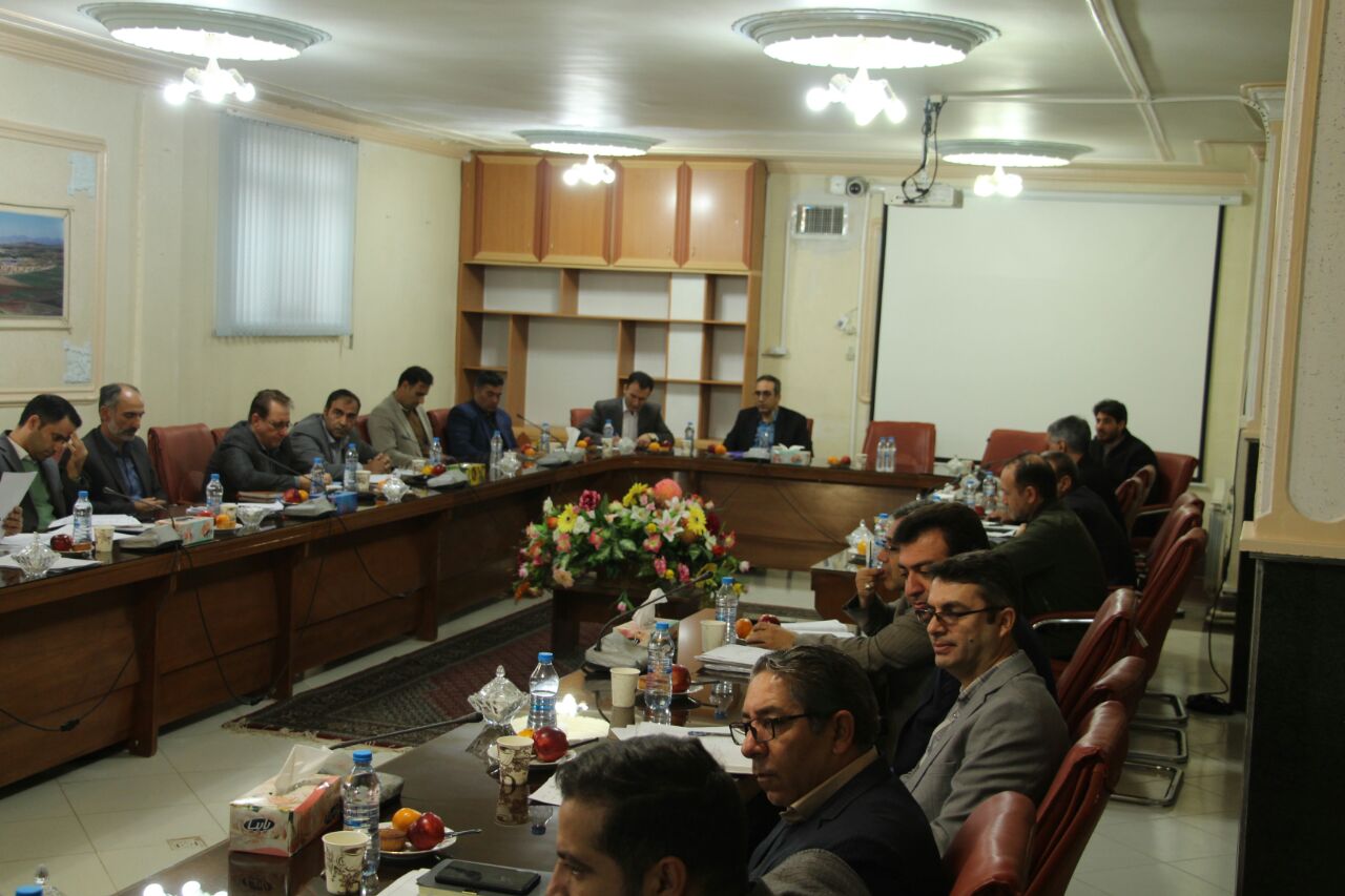 جلسه شورای هماهنگی بخش کشاورزی آذربایجان غربی در تکاب برگزارشد + تصاویر