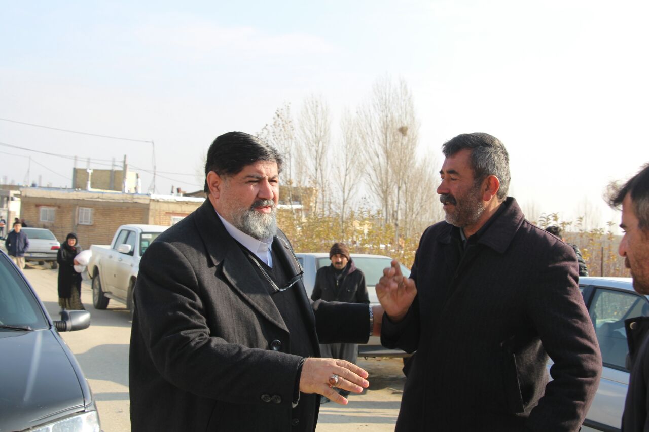 حضور بی واسطه فرماندار تکاب در جمع اهالی روستای چپدره
