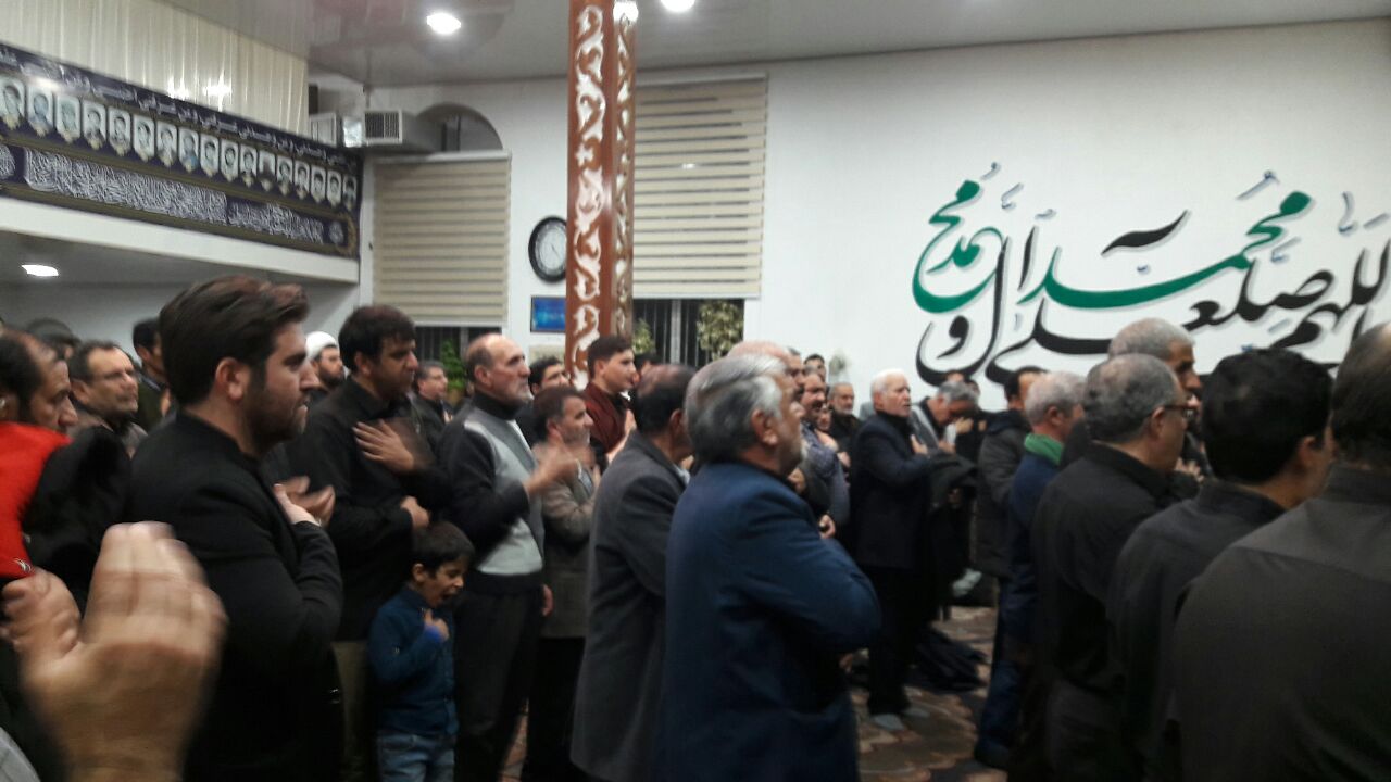 مراسم عزاداری شهادت حضرت فاطمه زهرا(س) در تکاب