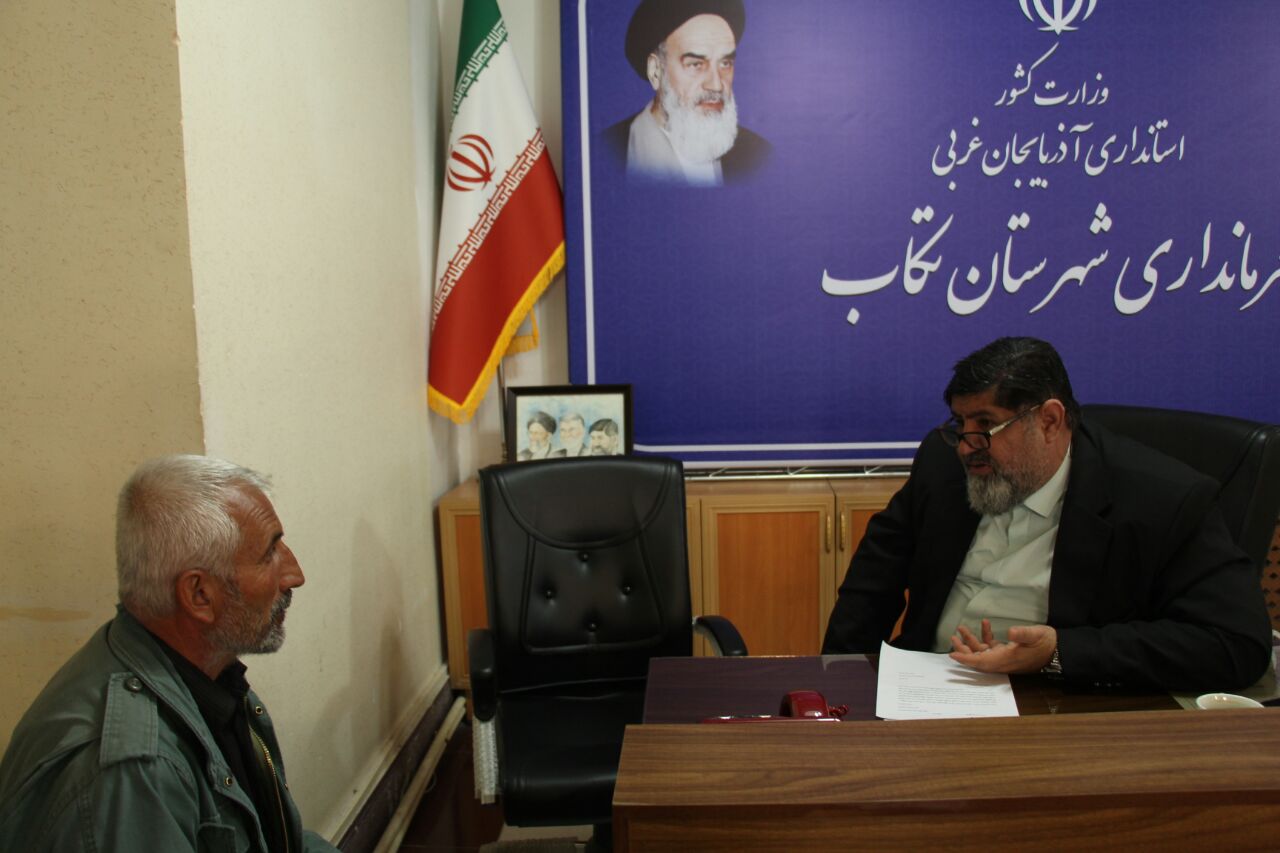 دیدارهای مردمی فرماندار تکاب