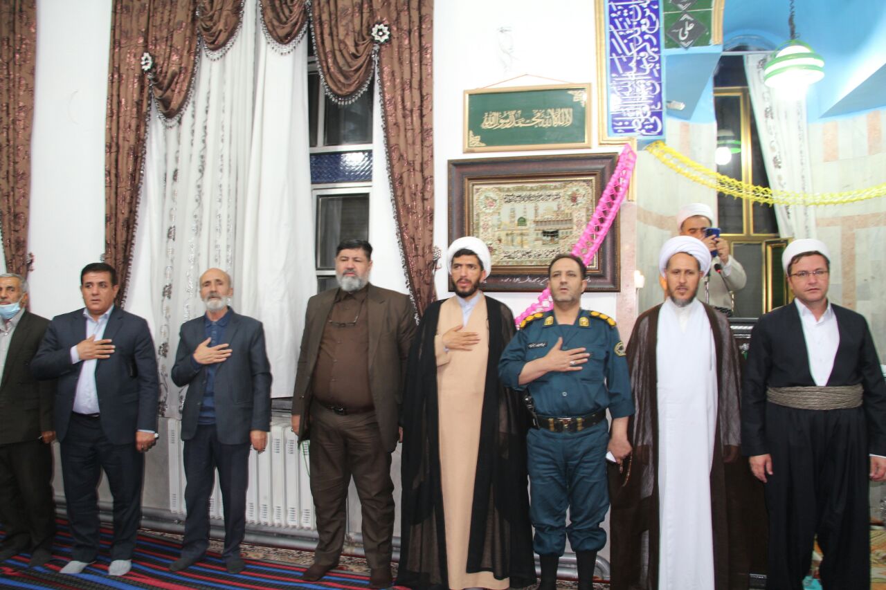 حضور فرماندار تکاب در جشن میلاد نبی مکرم اسلام(ص)