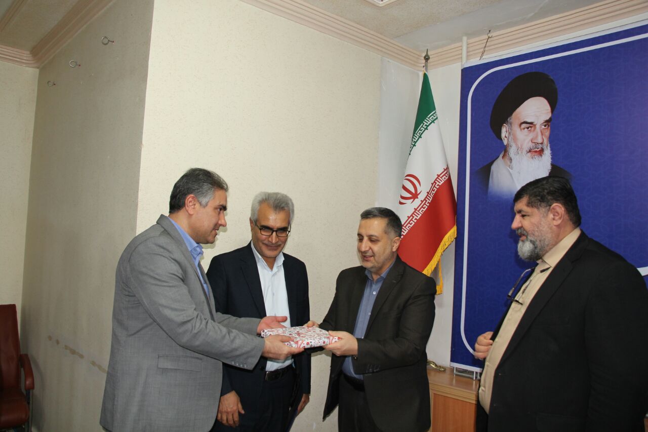 معرفی رییس جدید کمیته امداد تکاب