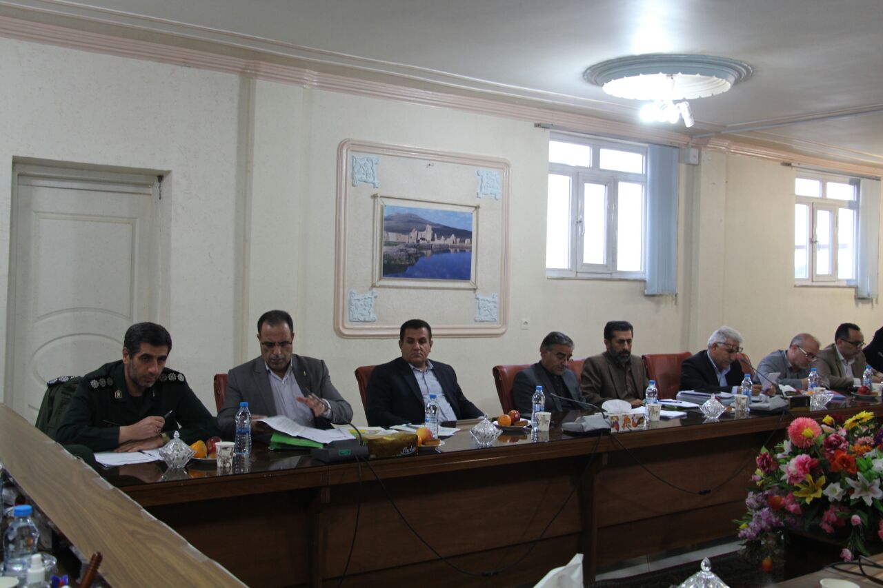 جلسه شورای هماهنگی بخش کشاورزی آذربایجان غربی در تکاب برگزارشد + تصاویر