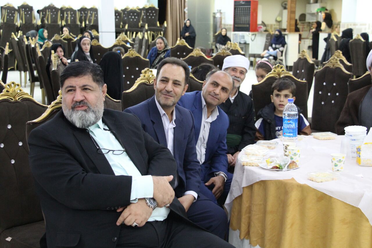 حضور فرماندار تکاب در آیین گرامیداشت هفته فراجا