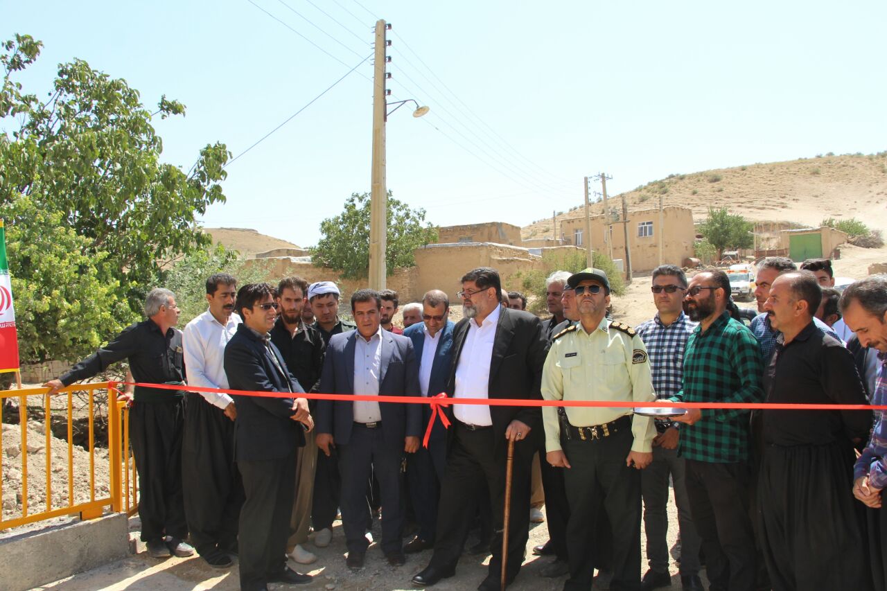 آیین های افتتاح طرح های توسعه ای تکاب به مناسبت هفته دولت