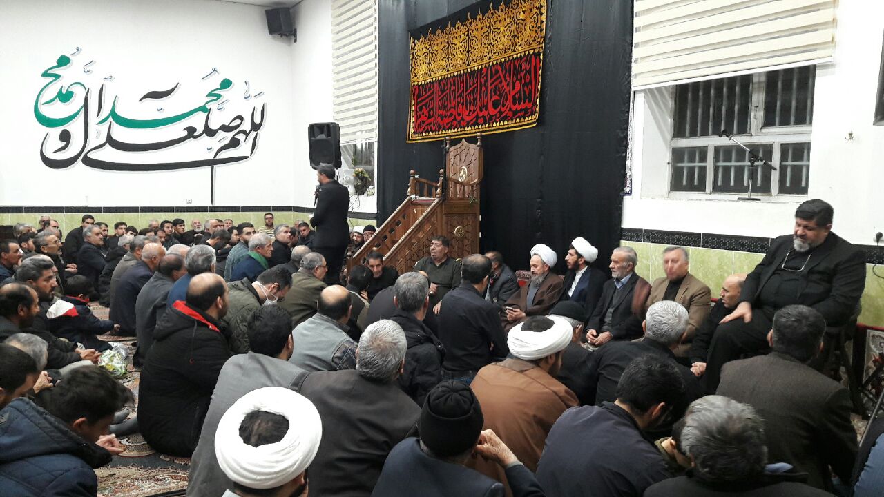 مراسم عزاداری شهادت حضرت فاطمه زهرا(س) در تکاب