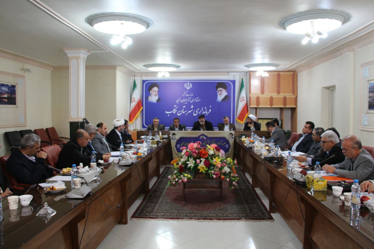 جلسه شورای هماهنگی بخش کشاورزی آذربایجان غربی در تکاب برگزارشد + تصاویر