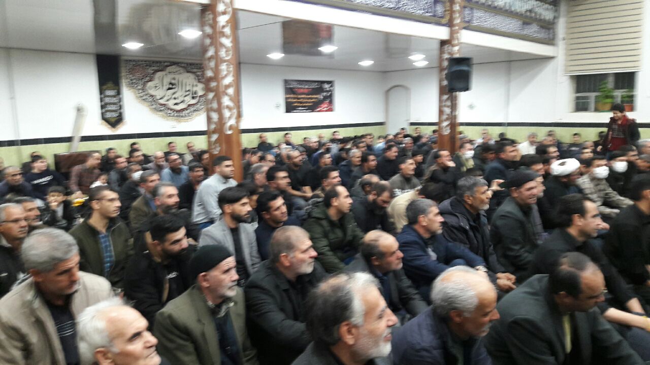 مراسم عزاداری شهادت حضرت فاطمه زهرا(س) در تکاب