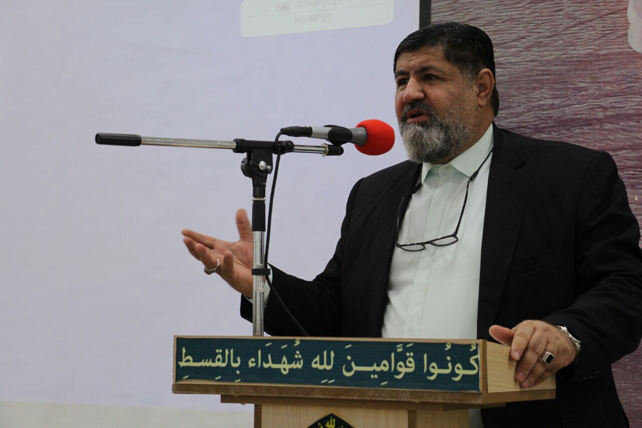 حضور فرماندار تکاب در آیین گرامیداشت هفته فراجا