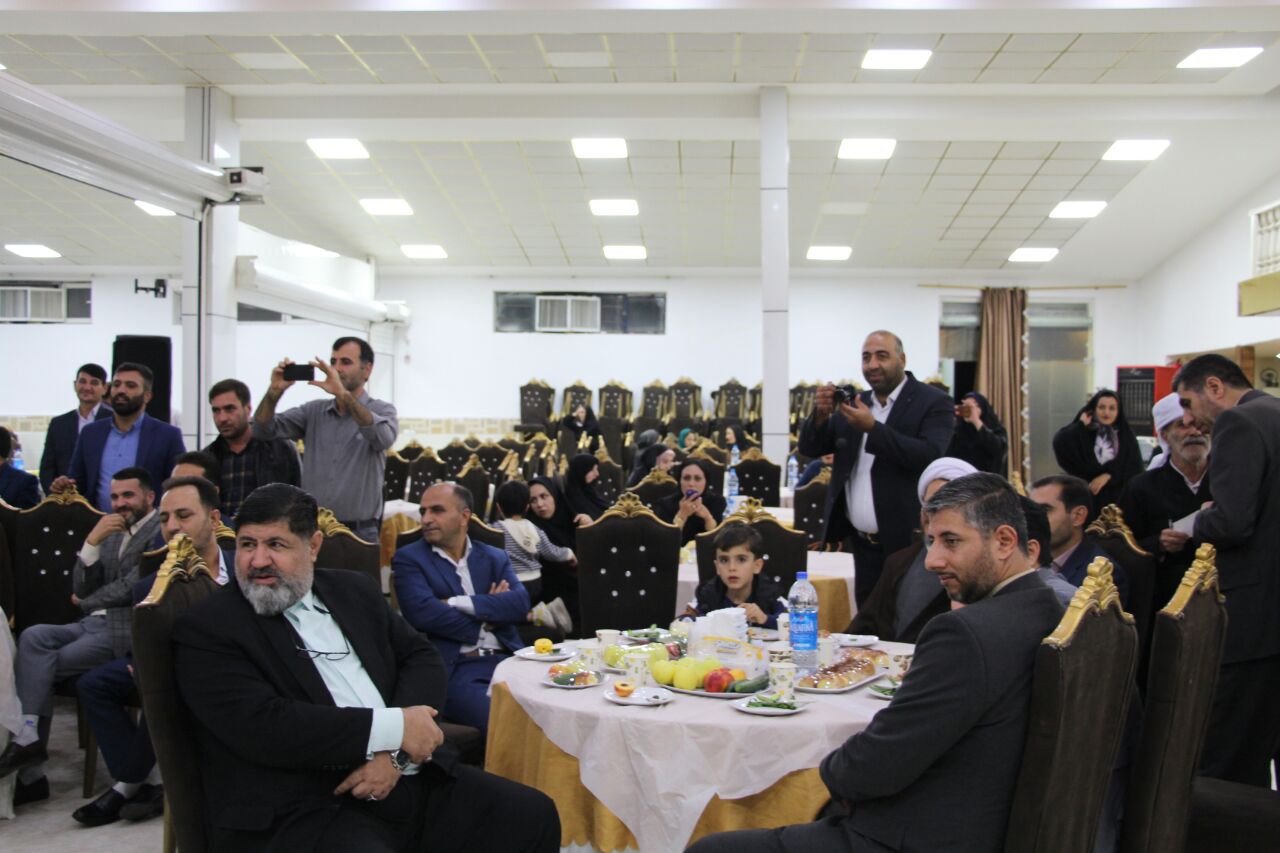 حضور فرماندار تکاب در آیین گرامیداشت هفته فراجا