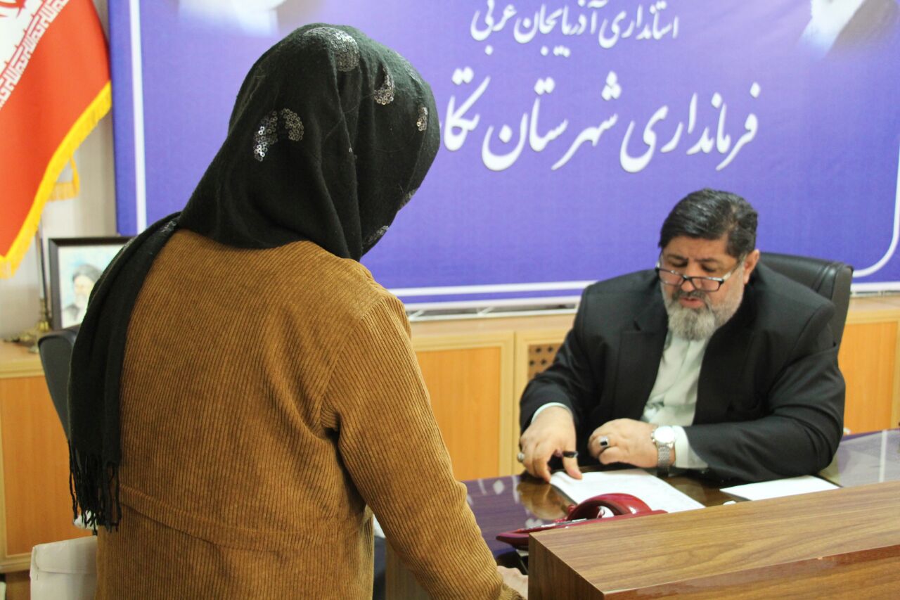 دیدارهای مردمی فرماندار تکاب