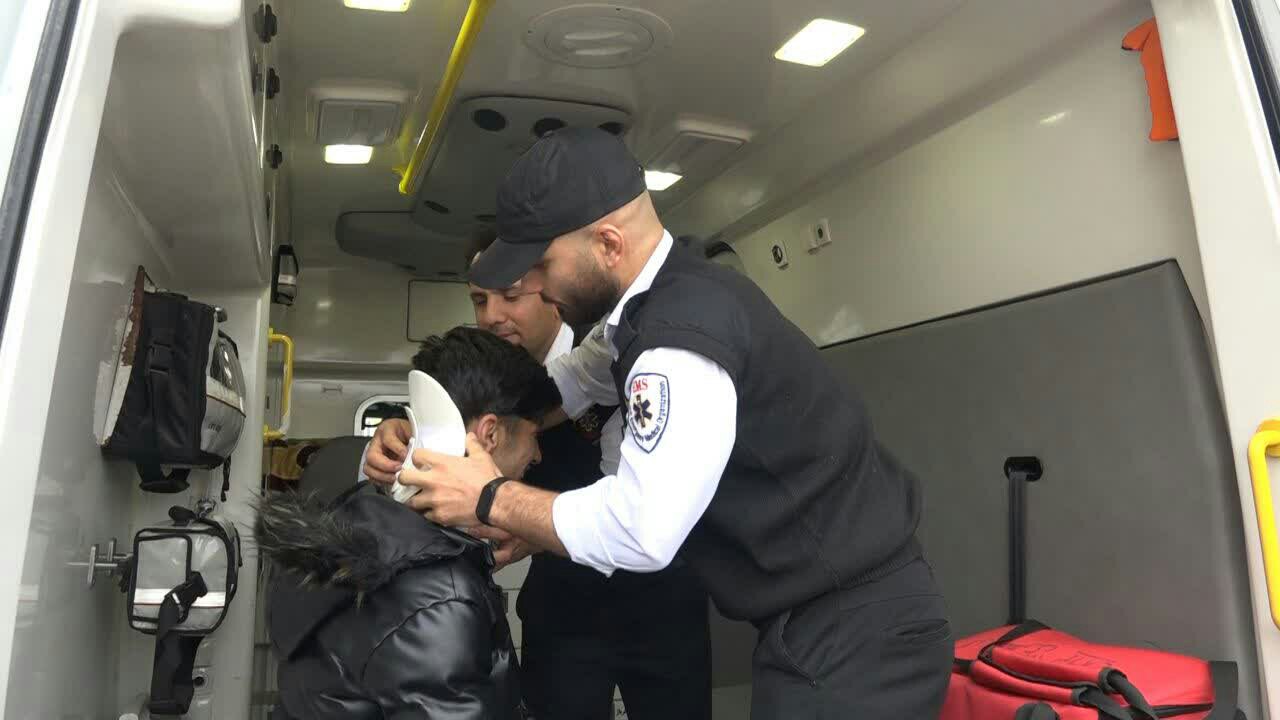 اجرای مانور زلزله در تکاب