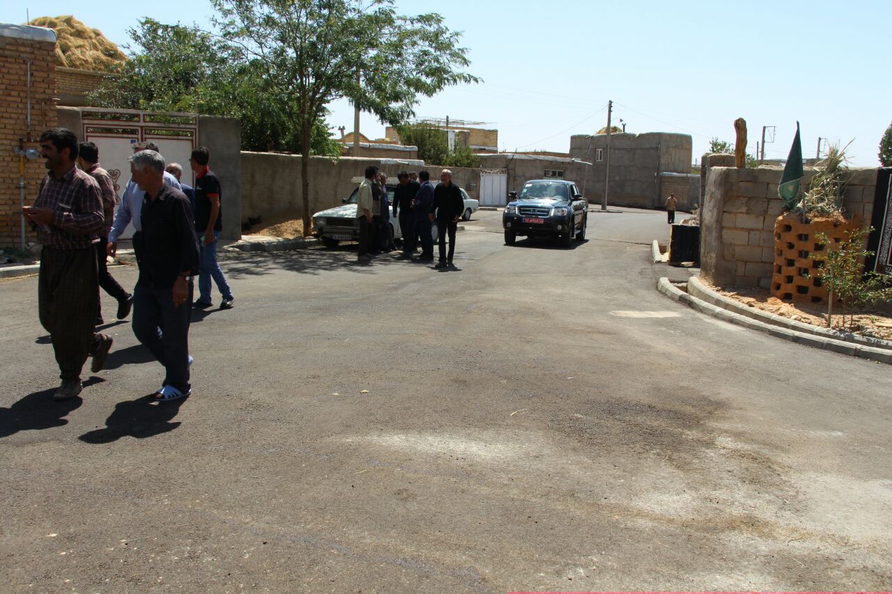 آیین های افتتاح طرح های توسعه ای تکاب به مناسبت هفته دولت