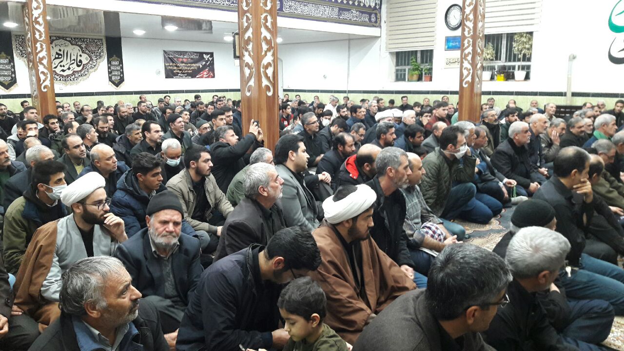 مراسم عزاداری شهادت حضرت فاطمه زهرا(س) در تکاب