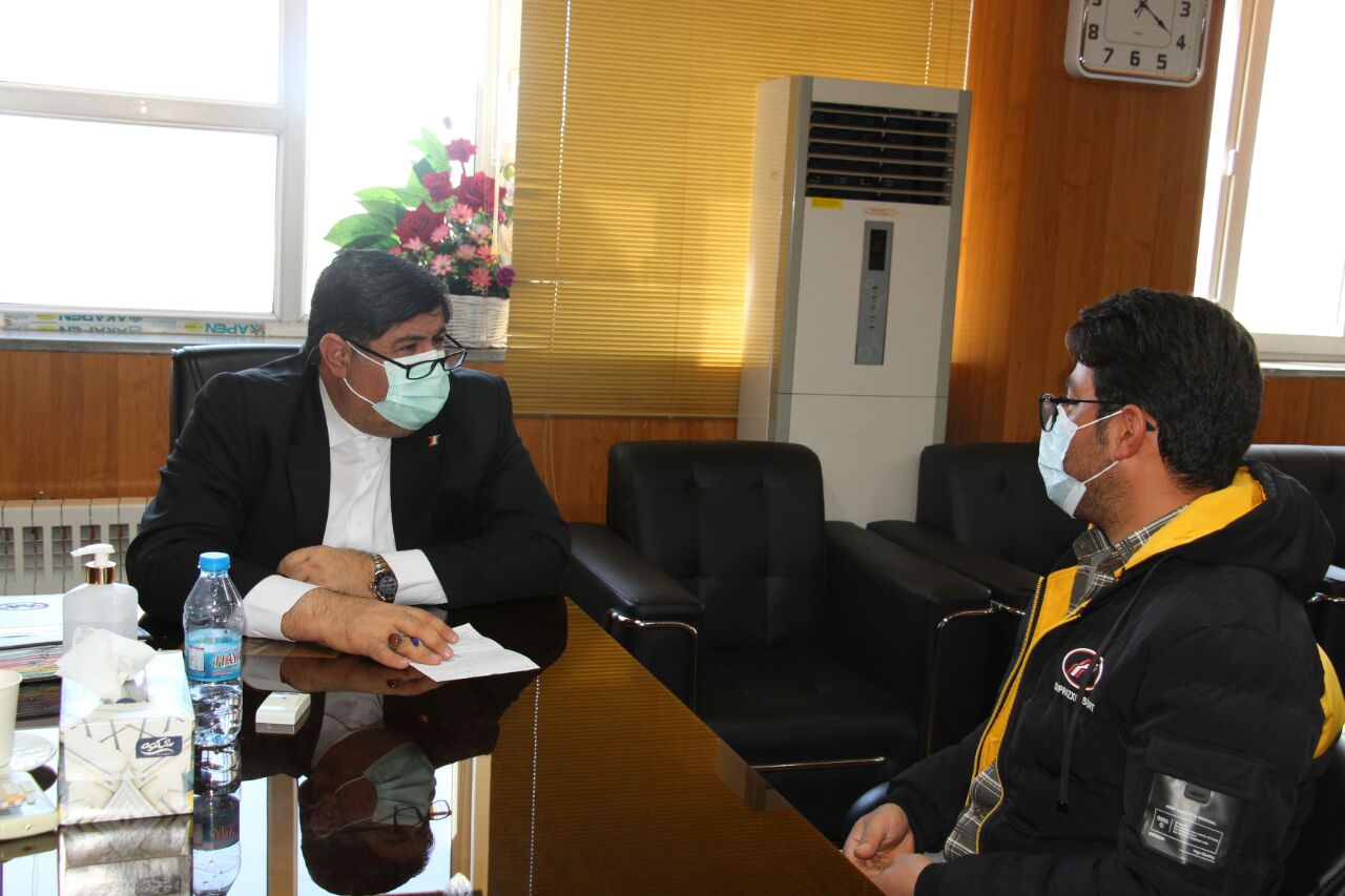 دیدار مردمی 6 ساعته فرماندار تکاب