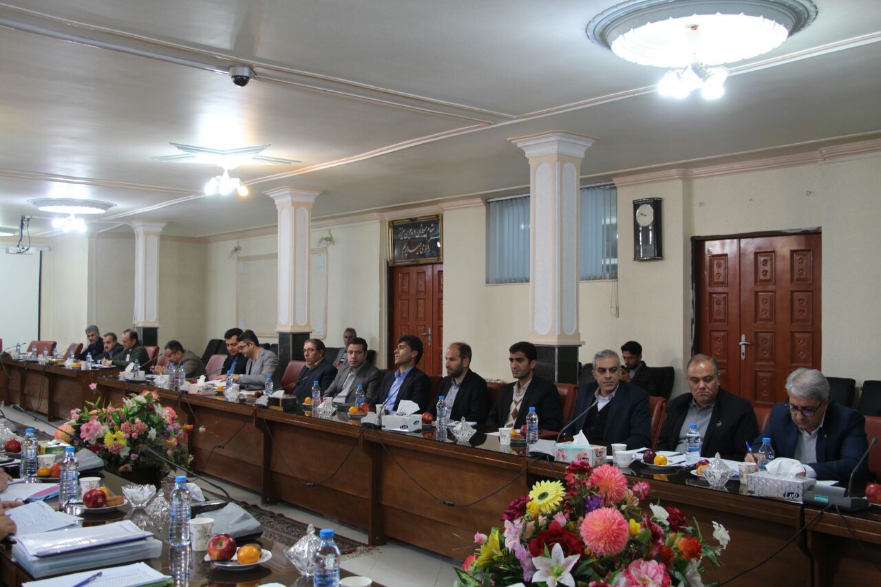 جلسه شورای هماهنگی بخش کشاورزی آذربایجان غربی در تکاب برگزارشد + تصاویر