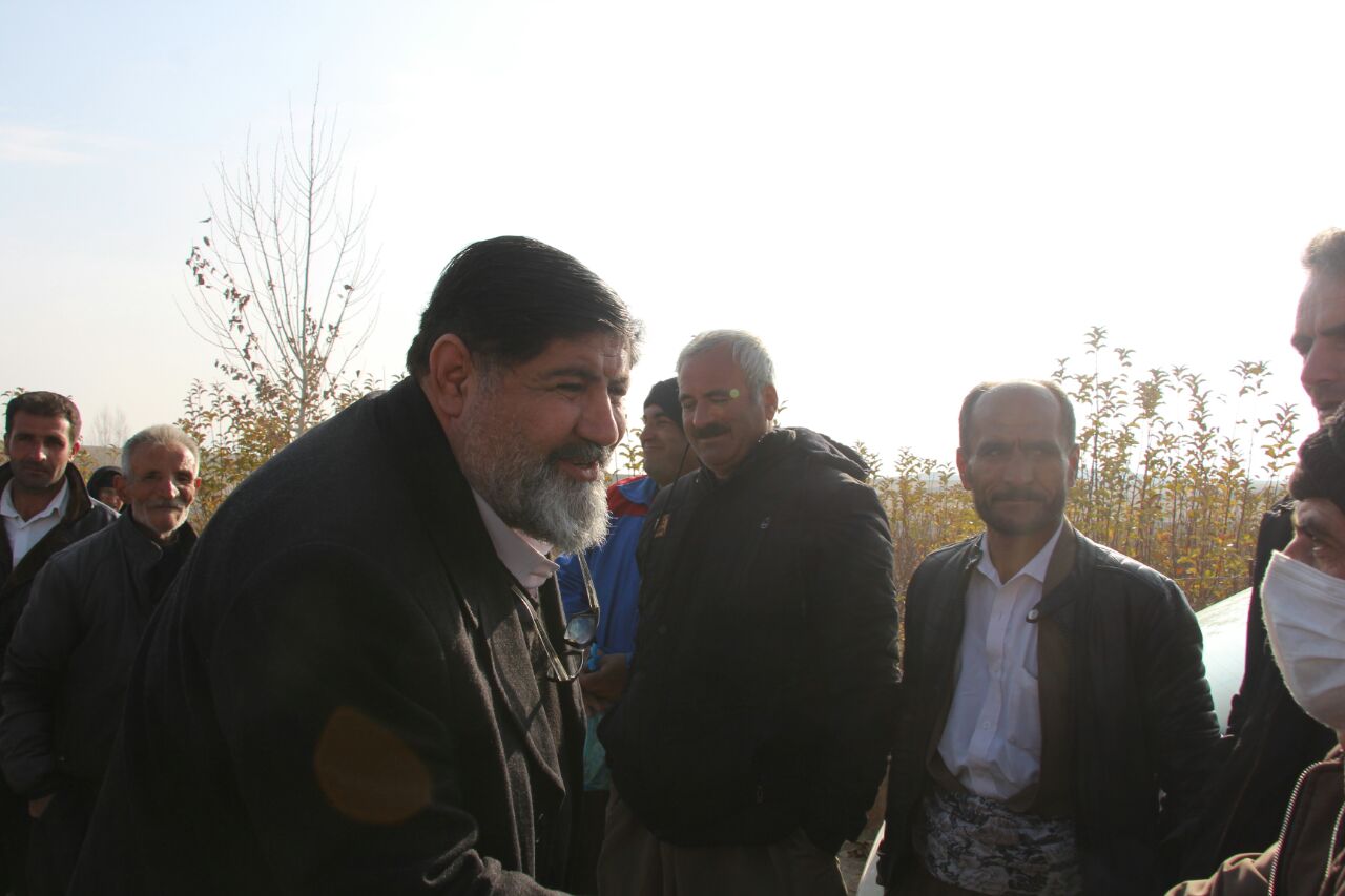 حضور بی واسطه فرماندار تکاب در جمع اهالی روستای چپدره