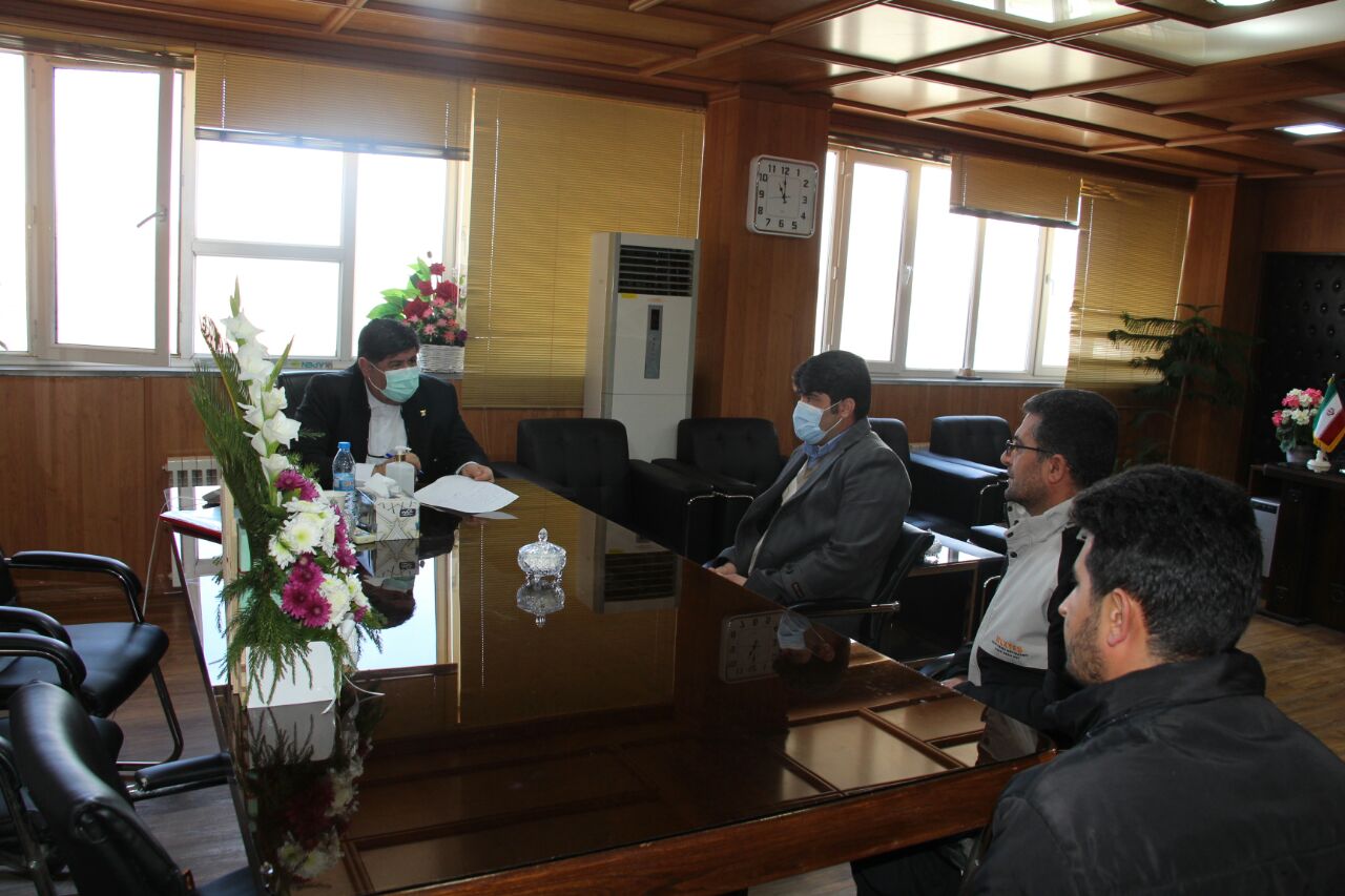 دیدار مردمی 6 ساعته فرماندار تکاب