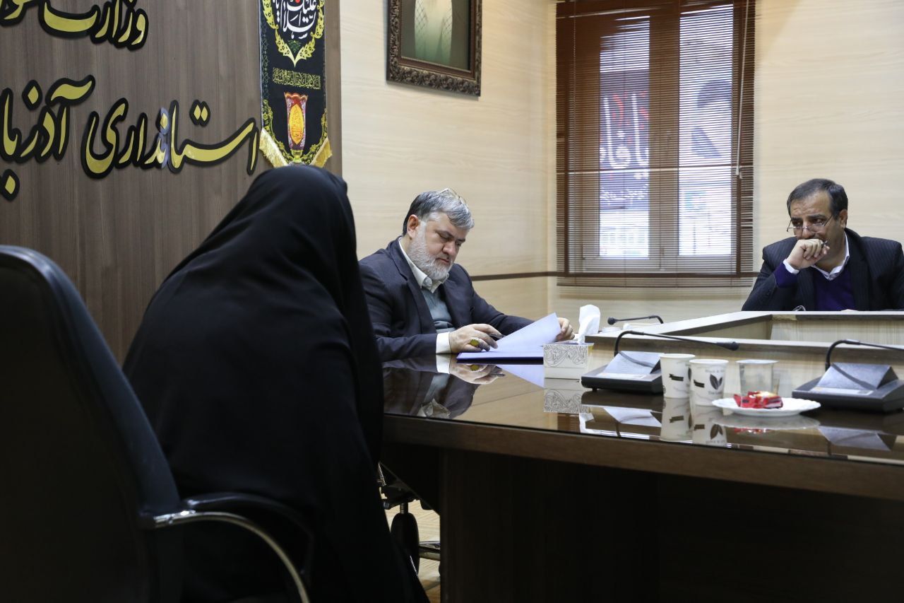 ملاقات مردمی استاندار آذربایجان غربی