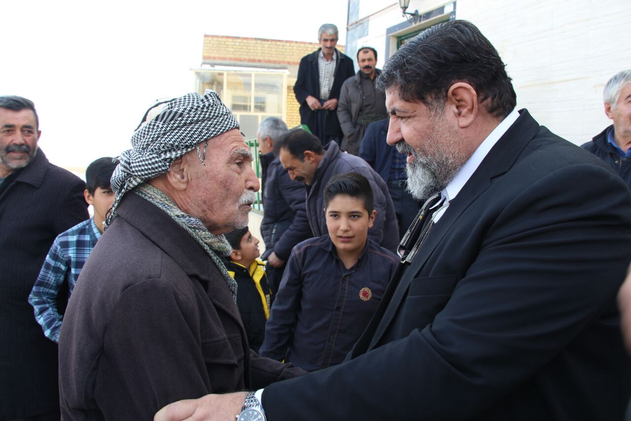 حضور بی واسطه فرماندار تکاب در جمع اهالی روستای چپدره