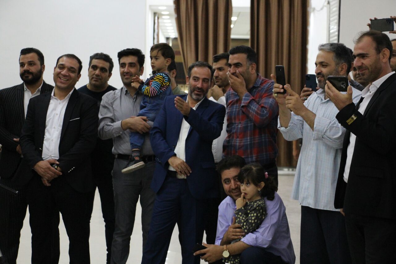 حضور فرماندار تکاب در آیین گرامیداشت هفته فراجا