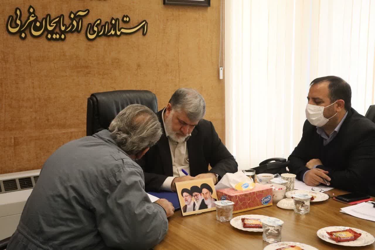 ملاقات مردمی استاندار آذربایجان غربی