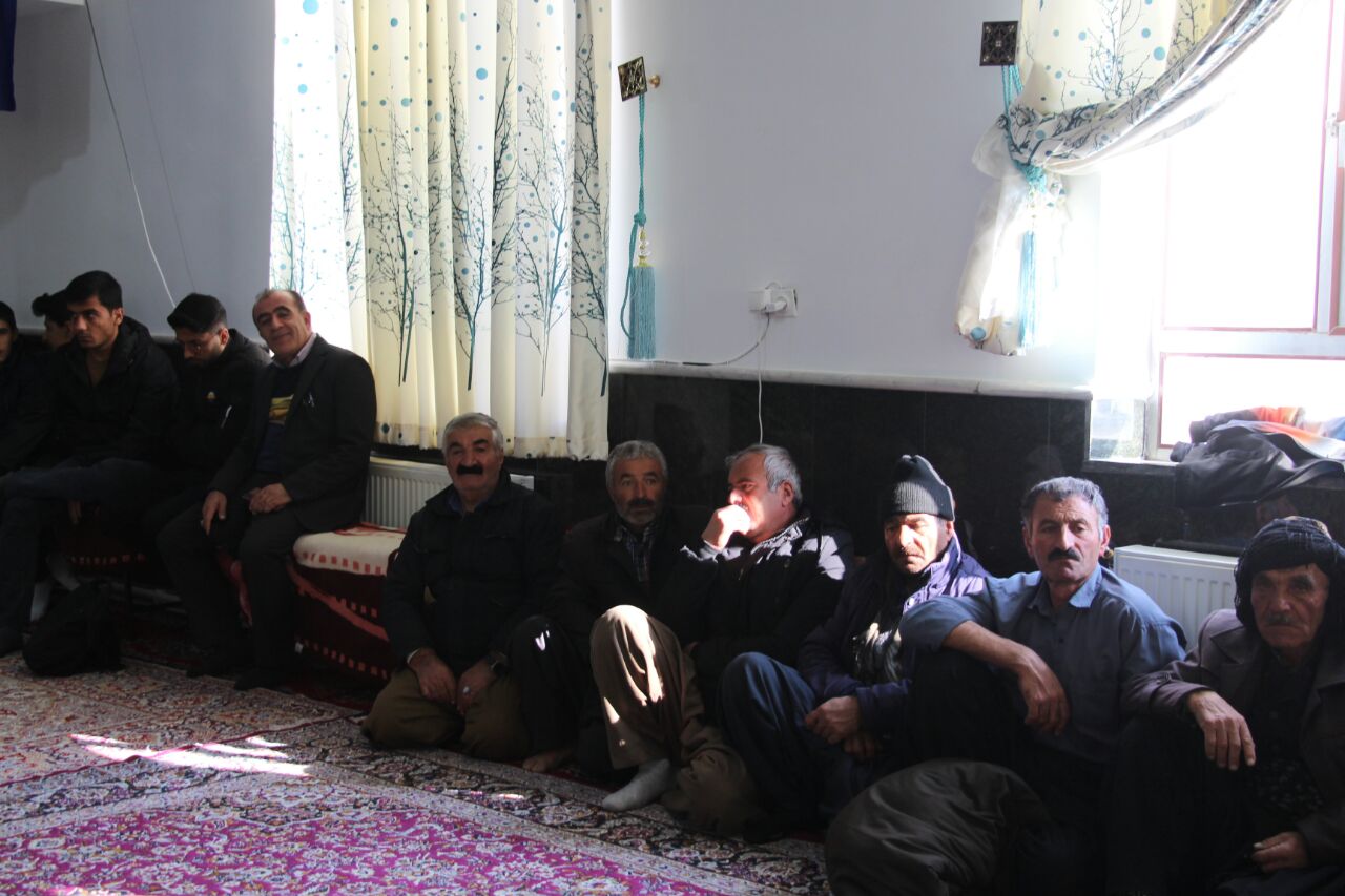 حضور بی واسطه فرماندار تکاب در جمع اهالی روستای چپدره