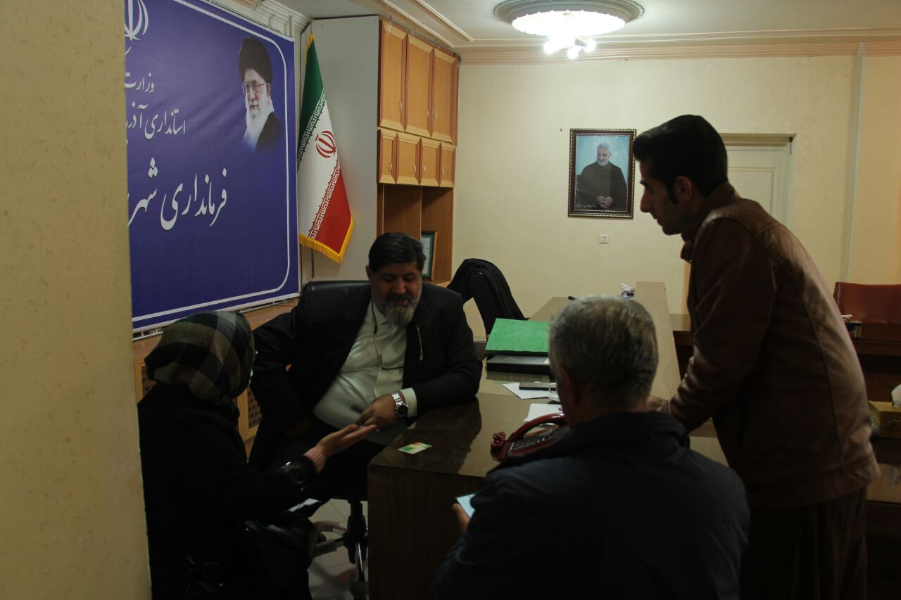 دیدارهای مردمی فرماندار تکاب