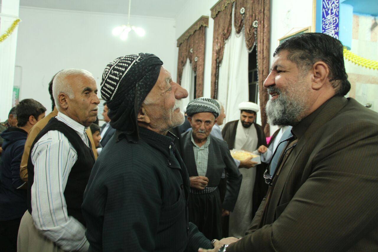 حضور فرماندار تکاب در جشن میلاد نبی مکرم اسلام(ص)